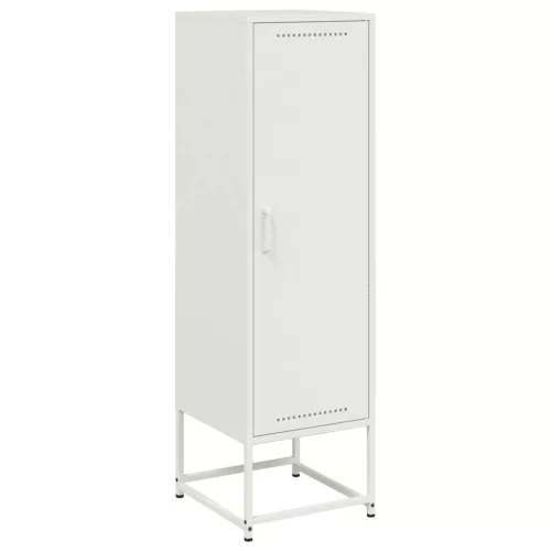 Fehér acél magasszekrény 36 x 39 x 123 cm