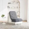 Fehér tömör fenyőfa futon kanapéágy matraccal 60 x 206 x 11 cm