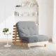 Tömör fenyőfa futon kanapéágy matraccal 80 x 206 x 11 cm