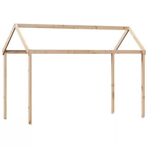 Tömör fenyőfa gyerekágytető 217 x 95,5 x 159 cm