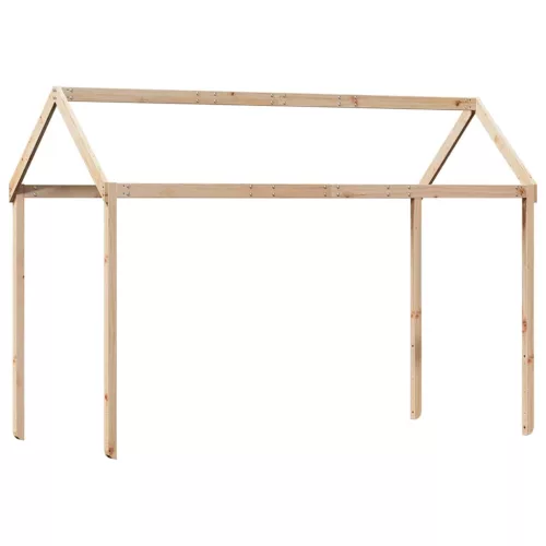 Tömör fenyőfa gyerekágytető 207 x 95,5 x 159 cm