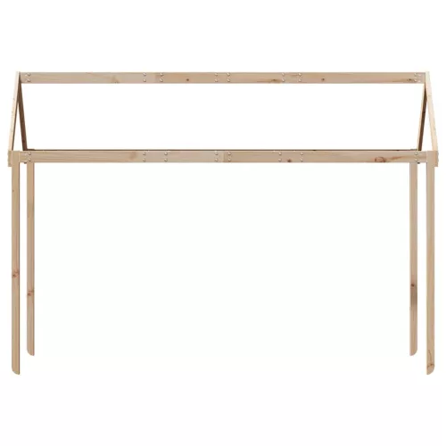 Tömör fenyőfa gyerekágytető 207 x 95,5 x 159 cm