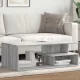Szürke sonoma szerelt fa dohányzóasztal 102x55x35 cm