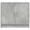 Betonszürke szerelt fa mosdószekrény 63 x 29 x 55 cm
