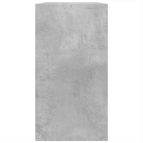 Betonszürke szerelt fa mosdószekrény 63 x 29 x 55 cm
