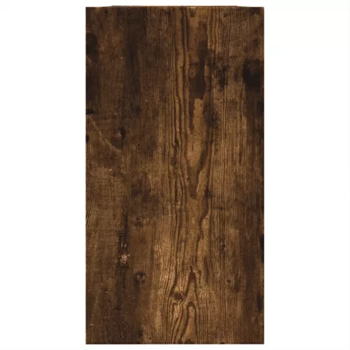 Füstös tölgy színű szerelt fa mosdószekrény 63 x 29 x 55 cm