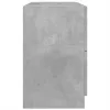 Betonszürke szerelt fa mosdószekrény 78 x 37 x 59 cm