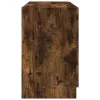 Füstös tölgy színű szerelt fa mosdószekrény 78 x 37 x 59 cm
