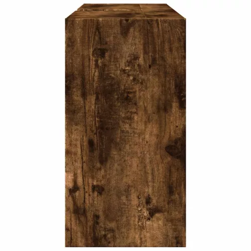 Füstös tölgy színű szerelt fa mosdószekrény 90 x 29 x 55 cm