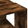 Füstös tölgy színű szerelt fa dohányzóasztal 89,5 x 48 x 30 cm