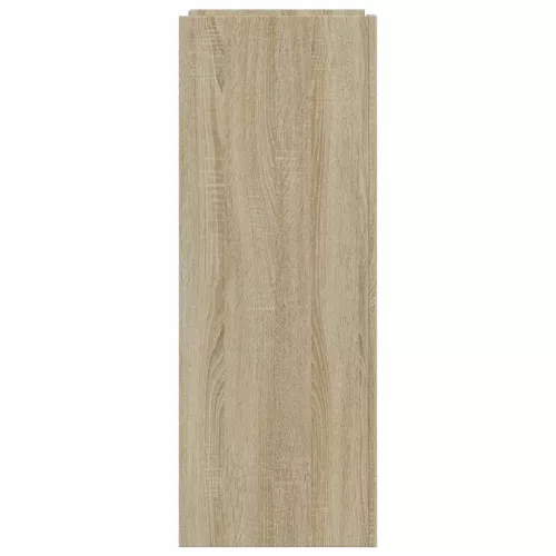 Sonoma tölgy színű szerelt fa cipőszekrény 74,5 x 37,5 x 100 cm