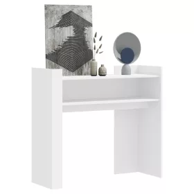Fehér szerelt fa tálalóasztal 100 x 35 x 90 cm