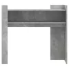 Betonszürke szerelt fa tálalóasztal 100x35x90 cm