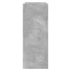 Betonszürke szerelt fa tálalóasztal 100x35x90 cm
