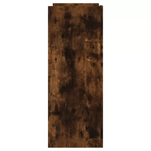 Füstös tölgy színű szerelt fa tálalóasztal 100x35x90 cm