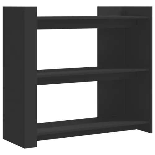 Fekete szerelt fa tálalóasztal 100x35x90 cm