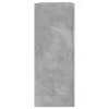 Betonszürke szerelt fa tálalóasztal 100x35x90 cm