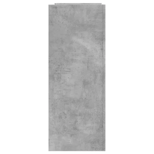 Betonszürke szerelt fa tálalóasztal 100x35x90 cm