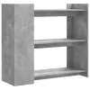 Betonszürke szerelt fa tálalóasztal 100x35x90 cm