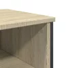 Sonoma tölgy színű szerelt fa dohányzóasztal 100x35x74,5 cm