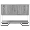 Szürke sonoma szerelt fa dohányzóasztal 100x35x74,5 cm