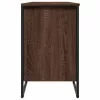 Barna tölgy színű szerelt fa cipősszekrény 90 x 38 x 61,5 cm