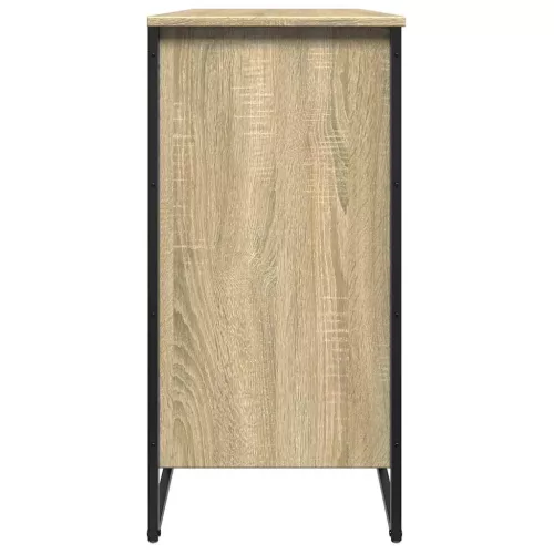 Sonoma tölgy színű szerelt fa cipőszekrény 80 x 38 x 78 cm