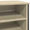 Sonoma tölgy színű szerelt fa cipőszekrény 80 x 38 x 78 cm
