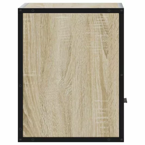 2 db sonoma tölgy színű fali éjjeliszekrény 40 x 31 x 39,5 cm