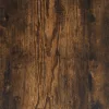 Füstös tölgy szerelt fa és fém dohányzóasztal 100 x 50 x 45 cm