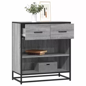   Komód Szürke Sonoma 68x35x76 cm Gépi úton előállított fa