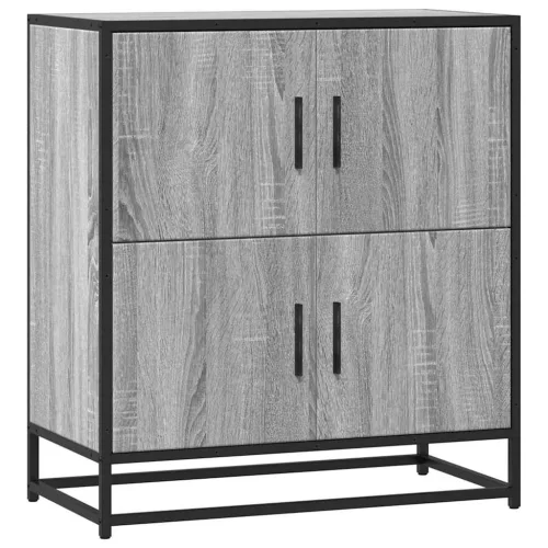 Komód Szürke Sonoma 68x35x76 cm Gépi úton előállított fa