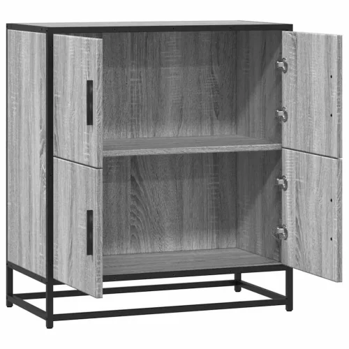 Komód Szürke Sonoma 68x35x76 cm Gépi úton előállított fa