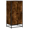 Füstös tölgy színű szerelt fa cipőtartó 48x38x97,5 cm