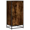Füstös tölgy színű szerelt fa cipőtartó 48x38x97,5 cm
