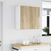 “Lyon” sonoma tölgy színű szerelt fa függő szekrény
