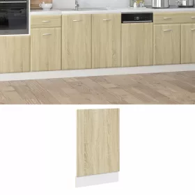 “Lyon” sonoma tölgy szerelt fa mosogatógép-panel