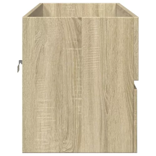 Sonoma tölgy szerelt fa fürdőszobai mosdószekrény 100x38,5x45cm