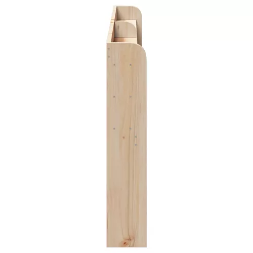 Tömör fenyőfa fejtámla polcokkal 180 cm