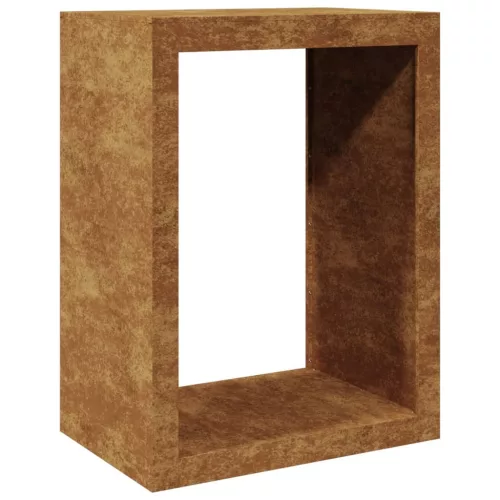 Tűzifa állvány 60x40x80 cm időjárásálló acélból