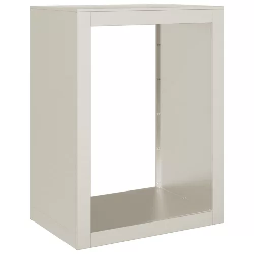 Tűzifa állvány 60x40x80 cm időjárásálló acélból