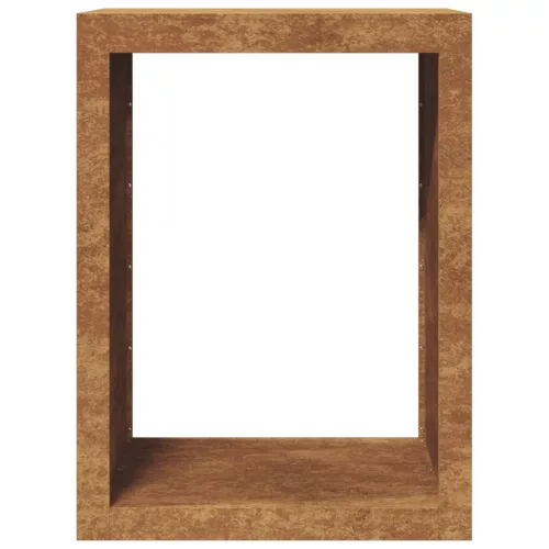 Tűzifa állvány 60x40x80 cm időjárásálló acélból