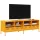 Mustársárga hidegen hengerelt acél TV-szekrény 135x39x43,5 cm