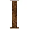 2 db füstös tölgy színű szerelt fa hangszóróállvány 30x30x95 cm