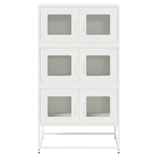 Magastábla Fehér 68x39x123 cm Acél
