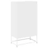 Magastábla Fehér 68x39x123 cm Acél