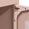 Highboard rózsaszín 68x39x123 cm Acél