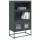Highboard antracit 68x39x123 cm Acél