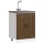 Mosogató sljzat szekrény Kalmar barna tölgy 60x46x81,5 cm