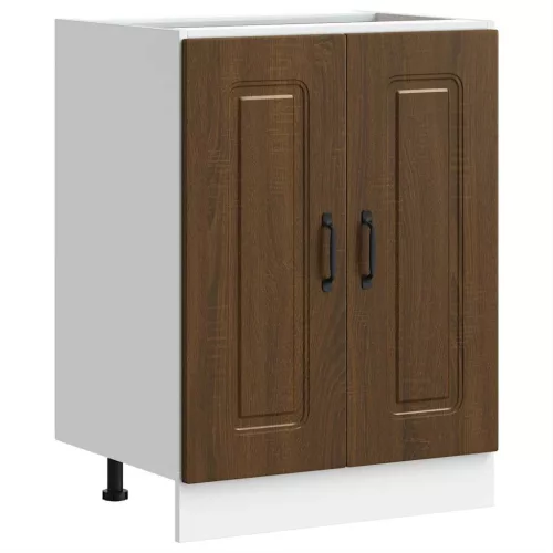 Mosogató sljzat szekrény Kalmar barna tölgy 60x46x81,5 cm